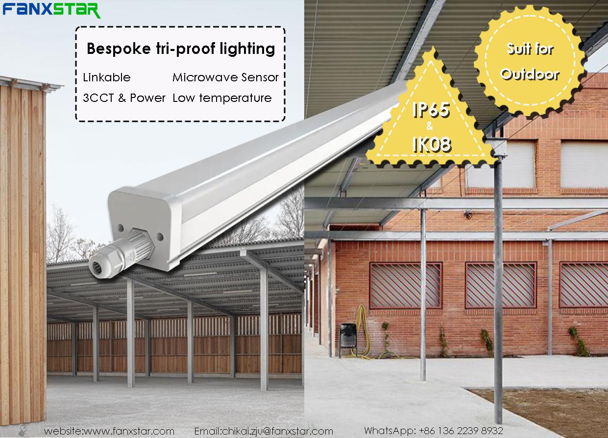 Hvorfor fungerer LED-tri-proof lys normalt under barske vejrforhold?